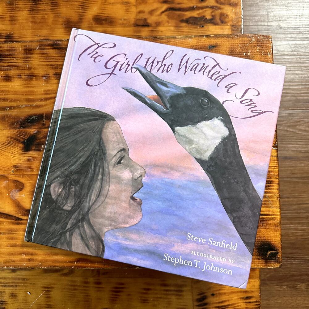 Vintage 1996 The Girl Who Wanted A Song Buddhist Tale Hardcover Book